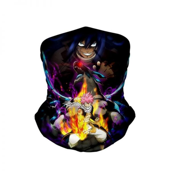 Acnologia Natsu Dragneel Dragon Slayer Fairy Tail Neck Gaiter Bandanna Scarf Default Title Official Fairy Tail Merch