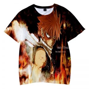 Dragon Slayer Son Of Dragon Natsu Dragneel Fairy Tail T-shirt XXS Official Fairy Tail Merch
