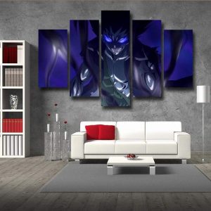 Iron Dragon Gajeel Fairy Tail Canvas 3D Printed S / Framed Official Fairy Tail Merch