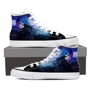 Magnolia Customized Blue Jellal Fernandes Fairy Tail Sneaker Shoes 5 Official Fairy Tail Merch