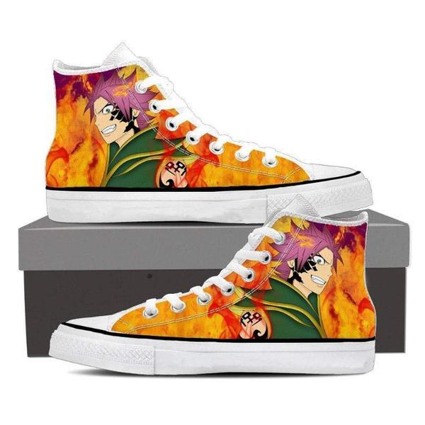 Natsu Dragneel Pirate Magnolia Customized  Fairy Tail Sneaker Shoes 5 Official Fairy Tail Merch