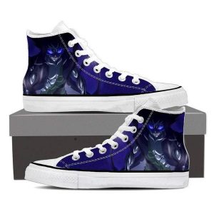 Magnolia Customized Blue Gajeel Iron Dragon Fairy Tail Sneaker Shoes 5 Official Fairy Tail Merch
