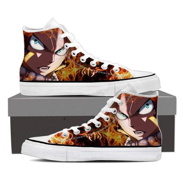Dragon Fire Natsu Magnolia Customized 3D Printed Fairy Tail Shoes 5 Official Fairy Tail Merch