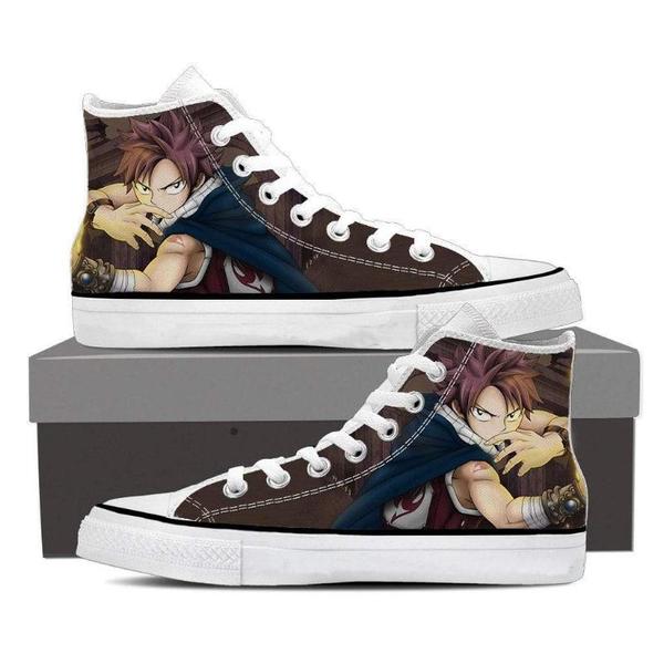 Ninja Style Natsu Magnolia Customized 3D Printed Fairy Tail Shoes 5 Official Fairy Tail Merch