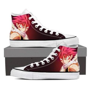 Natsu Classic Magnolia Customized 3D Printed Fairy Tail Shoes 5 Official Fairy Tail Merch