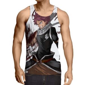 Natsu Gray Guild Fairy Tail 3D Printed  Tank Top XXS / Multi-color Official Fairy Tail Merch