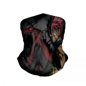 Natsu Dragneel Picture Perfect Fire Fairy Tail Cache-cou Bandana Écharpe Fairy Tail Cache-cou Bandana Écharpe Titre par défaut Officiel Fairy Tail Merch