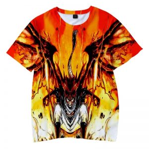 Natsu Dragon Empyrean Blend Dragon Slayer Fire Fairy Tail T-shirt XXS Official Fairy Tail Merch
