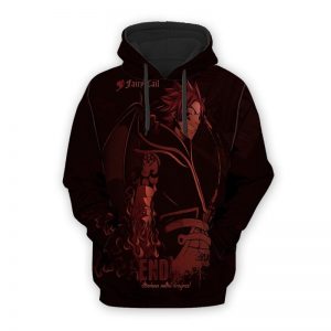 Fairy Tail Etherious Natsu Dragneel Dragon Crossover Fairy Tail Hoodie XXS Official Fairy Tail Merch