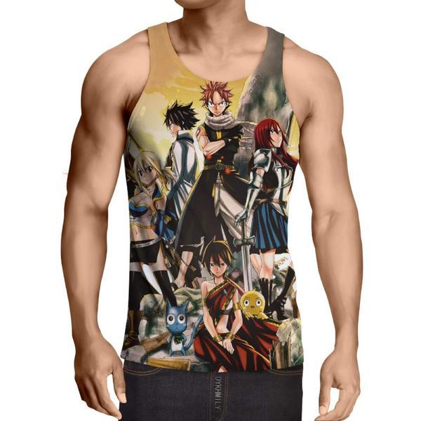 Pheonix Priestess Fairy Tail-Fairy Tail Legend 3D Printed Tank Top XS / Multi-color Official Fairy Tail Merch