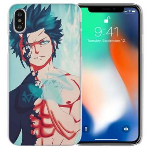Coque iPhone Fairy Tail grise フェアリーテイル Apple iPhones pour iPhone 4 4s / Multicolor Official Fairy Tail Merch