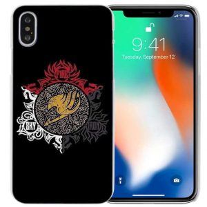 Guild Emblem Fairy Tail iPhone Case フェアリーテイル Apple iPhones for iPhone 4 4S / Black Official Fairy Tail Merch