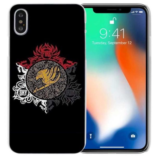 Logo Fairy Tail iPhone Case フェアリーテイル Apple iPhones for iPhone 4 4s / Black Official Fairy Tail Merch