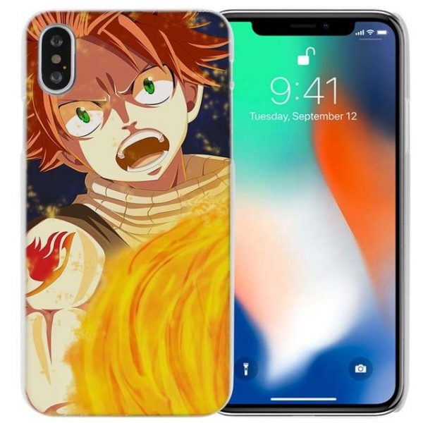 Natsu Attack Fairy Tail iPhone Case フェアリーテイル Apple iPhones for iPhone 4 4s / Multicolor Official Fairy Tail Merch