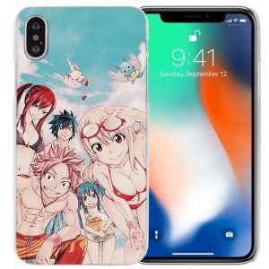 Pool Fairy Tail iPhone Case フ ェ ア リ ー テ イ ル Apple iPhones dành cho iPhone 4 4S / Blue Official Fairy Tail Merch