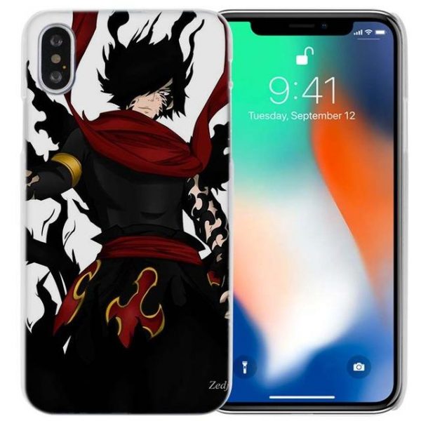 Zeref Fairy Tail iPhone Case フェアリーテイル Apple iPhones for iPhone 4 4s / Clear Official Fairy Tail Merch