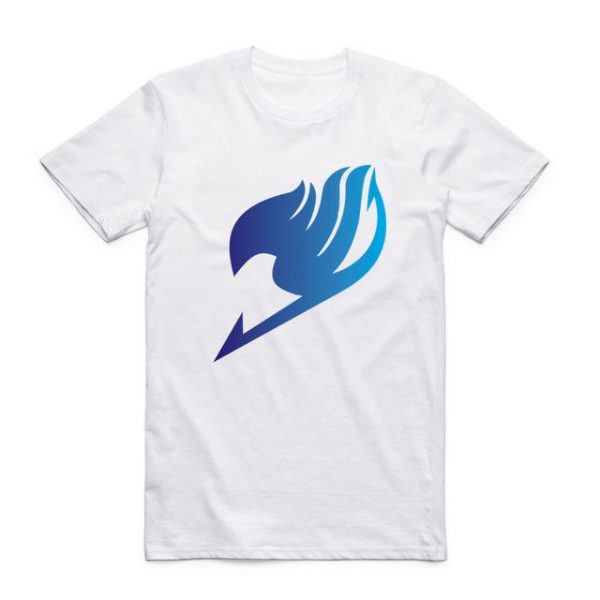 Fairy Tail Shirt フェアリーテイル Guild Emblem Asian M / White Official Fairy Tail Merch