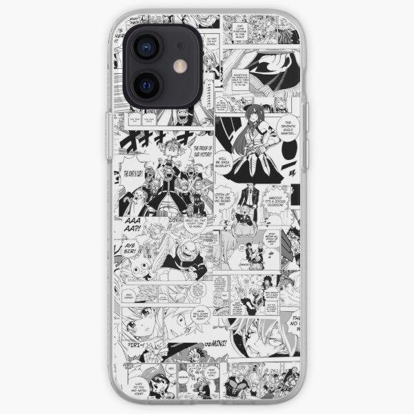 Fairy Tail Collage  iPhone Soft Case RB0607 product Offical Fairy Tail Merch