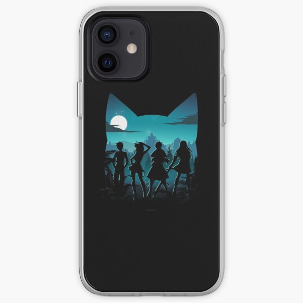 Happy Silhouette iPhone Soft Case RB0607 product Offical Fairy Tail Merch