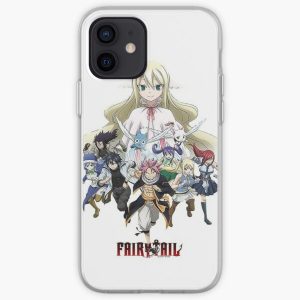 Fairy tail Team! iPhone Soft Case RB0607 product Offical Fairy Tail Merch