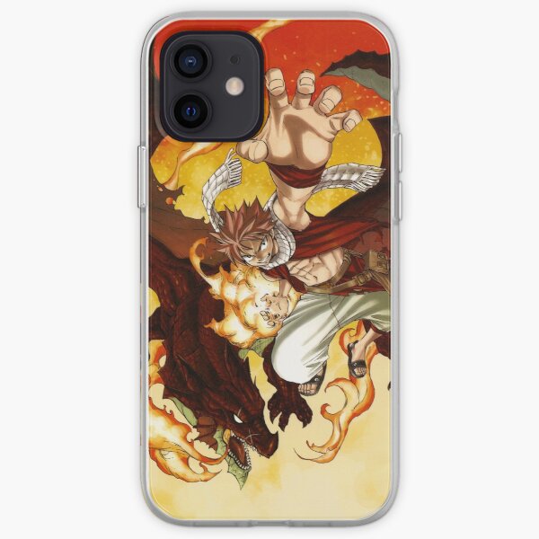 Natsu dragneel iPhone Soft Case RB0607 product Offical Fairy Tail Merch