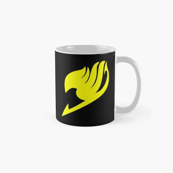 Fairy Tail Logo (Yellow) Classic Mug RB0607 product Offical Fairy Tail Merch