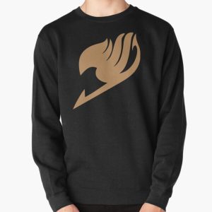 Fairy Tail Logo (Braun) Pullover Sweatshirt RB0607 Produkt Offizieller Fairy Tail Merch