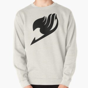 Fairy Tail Logo (Black) Pullover Sweatshirt RB0607 product Offical Fairy Tail Merch