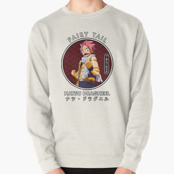 NATSU DRAGNEEL II IN THE RED CIRCLE Pullover Sweatshirt RB0607 product Offical Fairy Tail Merch