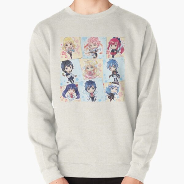 Fairy chibis Pullover Sweatshirt RB0607 product Offical Fairy Tail Merch