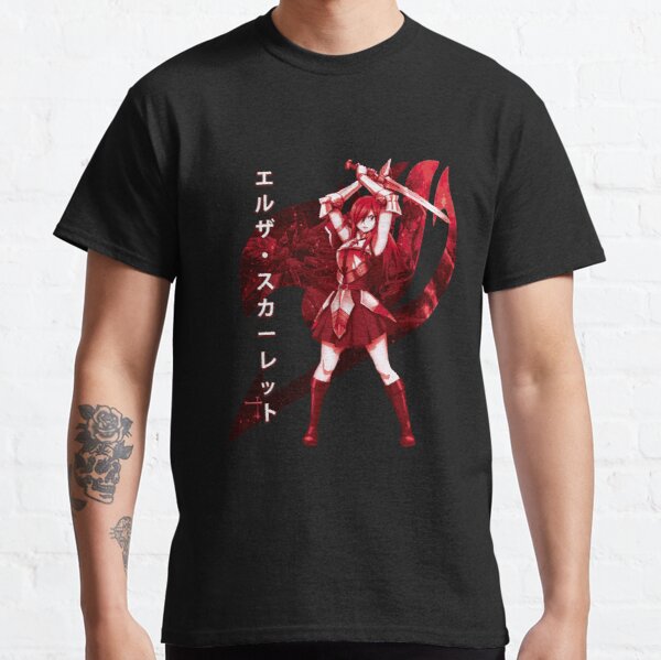 Fairy Tail - Erza Scarlet Classic T-Shirt RB0607 product Offical Fairy Tail Merch