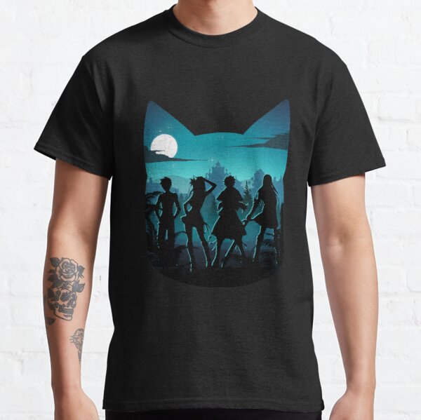 Happy Silhouette Classic T-Shirt RB0607 product Offical Fairy Tail Merch
