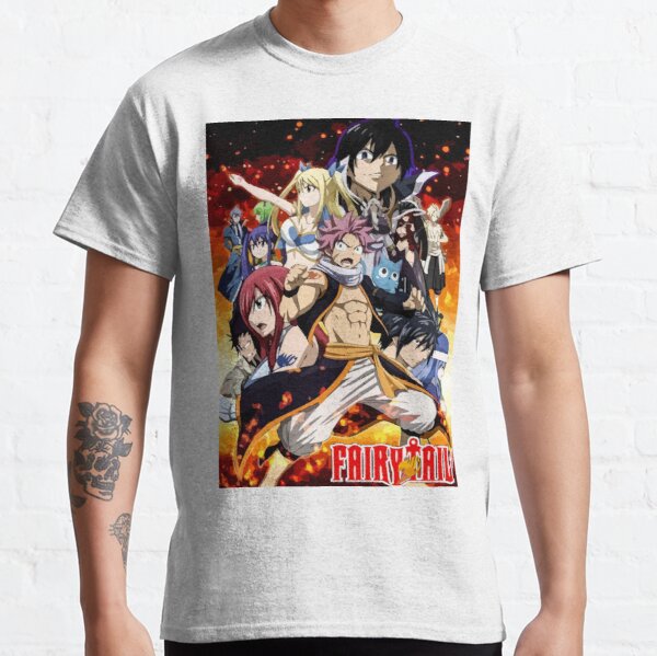Fairy Tail 12 Classic T-Shirt RB0607 product Offical Fairy Tail Merch