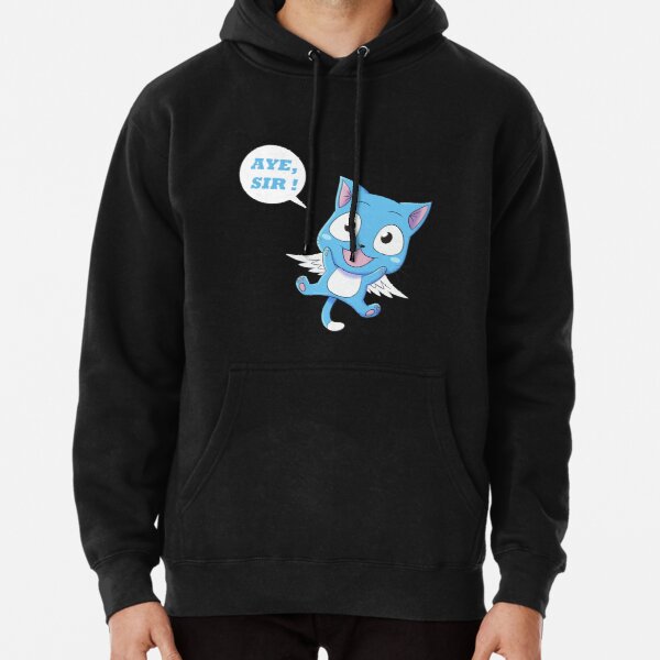 Blue Cat Pullover Hoodie RB0607 product Offical Fairy Tail Merch