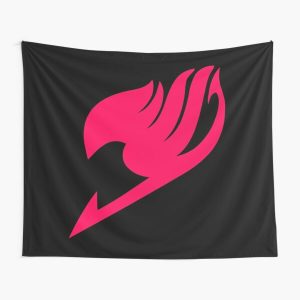 Fairy Tail - Logo (pink) Tapestry RB0607 product Offical Fairy Tail Merch
