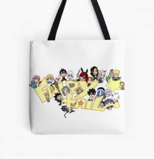 Chibi-Fee All Over Print Tote Bag RB0607 Produkt Offizieller Fairy Tail Merch