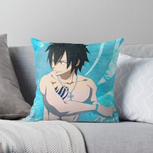 Gray Fullbuster- Ice Wizard Throw Pillow RB0607 product Offical Fairy Tail Merch