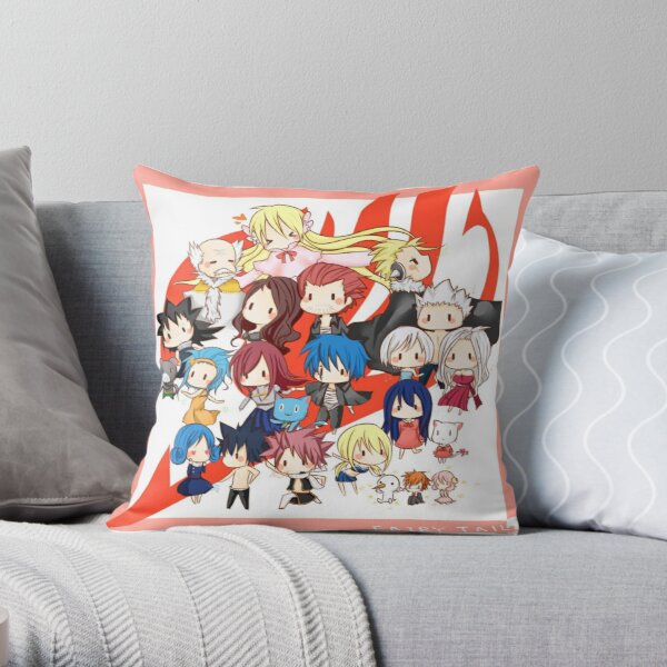 fairy tail 2014 Throw Pillow RB0607 product Offical Fairy Tail Merch