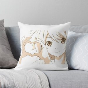 Lucy - Fairy tail Throw Pillow RB0607 product Offical Fairy Tail Merch