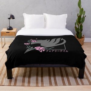 Fairy Tail Cherry Blossoms Throw Blanket RB0607 product Offical Fairy Tail Merch