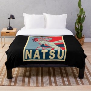 Natsu dragneel Poster Throw Blanket RB0607 product Offical Fairy Tail Merch