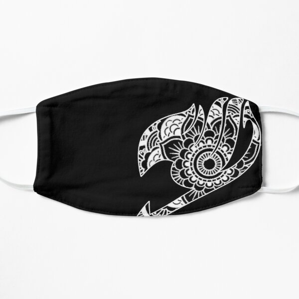 Fairy Tail White Mandala Style Flat Mask RB0607 product Offical Fairy Tail Merch