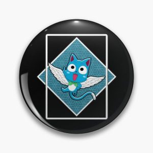 HAPPY IN THE BLUE BOX Pin RB0607 product Offical Fairy Tail Merch