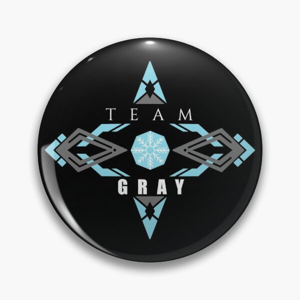 Gray ice magic blue   Fairy tail anime emblem  v2 Pin RB0607 product Offical Fairy Tail Merch
