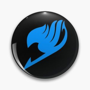 Fairy Tail- Logo (xanh lam) Sản phẩm Pin RB0607 Hàng hóa Fairy Tail ngoại tuyến