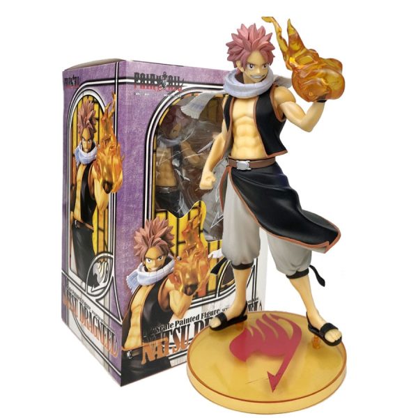 PVC Anime Fairy Tail Lucy Natsu Dragneel Action Figure 1 7 Scale Painted Model Toy Get - Fairy Tail Store