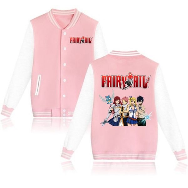 Anime Fairy Tail Woman Man Baseball Jacket Boys Girls Streetwear Casual Sweatshirt Fleece Jacket Coat 1.jpg 640x640 1 - Fairy Tail Store
