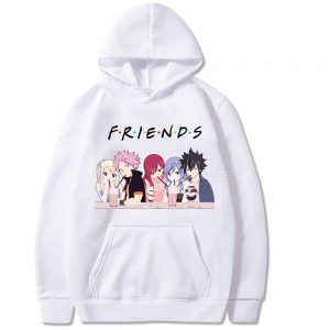 Hot New Fairy Tail Friends Hoodie Sweatshirt Natsu Lucy Gray Elza Klassieke Comic Anime Japan figure - Fairy Tail Store