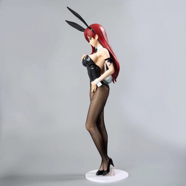 47cm Japanese Anime FAIRY TAIL FREEing B style Erza Scarlet BUNNY Ver PVC Action Figure Toy 2 - Fairy Tail Store