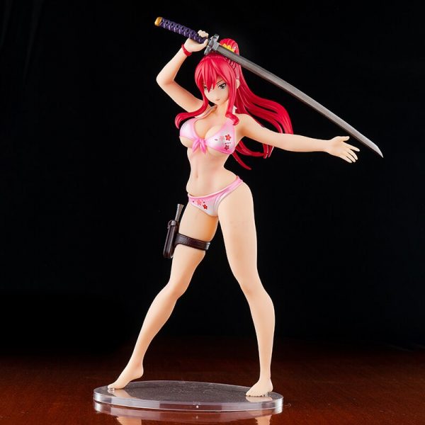 Anime FAIRY TAIL Erza Scarlet Swimsuit 1 6 Scale Ver PVC Action Figure Fairy Queen Sexy 1 - Fairy Tail Store